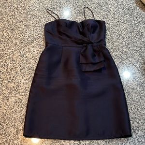 Navy cocktail dress